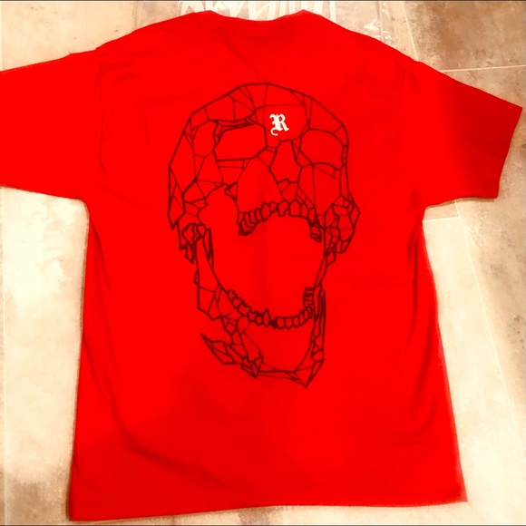 🔥Revenge Clothing 🔥Spider Arch SS T-Shirt-Puff Print🔥Measurements in Photos🔥 - Picture 3 of 15